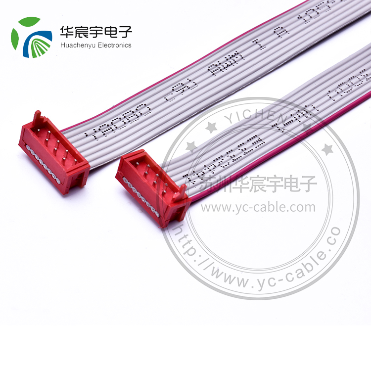 兩端MICRO MATCH 灰排線(xiàn)