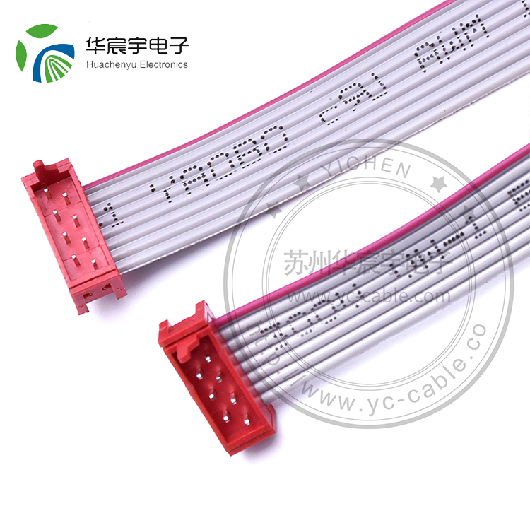 兩端MICRO MATCH 灰排線(xiàn)